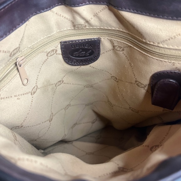 Derek Alexander Leather Black Crossbody Bag - Picture 7 of 7